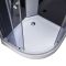 Душовий бокс Lidz Tani SB90x90.SAT.LOW.GR з низьким піддоном