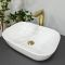 Умывальник накладной VBI RAVENNA MARBLE NATURE GLOSSY 46x32,5