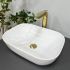 Умивальник накладний VBI RAVENNA MARBLE NATURE GLOSSY 46x32,5