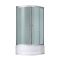 Душевой бокс Lidz Tani SB90x90.SAT.HIGH.FR Frost с глубоким поддоном