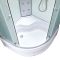 Гидромассажный бокс Lidz Tani SBM90x90.SAT.HIGH.FR Frost с глубоким поддоном