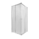 Душевая кабина Qtap Presto CRM1099SP5 90х90х185 без поддона, профиль хром