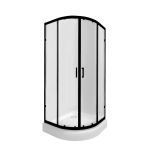 Душевая кабина Qtap Taurus BLA1099AC6 90х90х202 на мелком поддоне