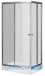 Душевая кабина Sansa S100-80/15 100x80x194 на мелком поддоне