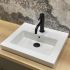 Умивальник врізний VBI ACQUARO WHITE 57x39