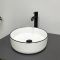 Умывальник накладной VBI PRATO WHITE BLACK EDGE 35,5x35,5