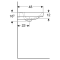 Умивальник Geberit Smyle Square 120 (500.226.01.1)