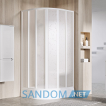 Душевая кабина Ravak Supernova SKKP6-90 без поддона, белый профиль