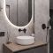 Умывальник накладной VBI PRATO WHITE 36x36