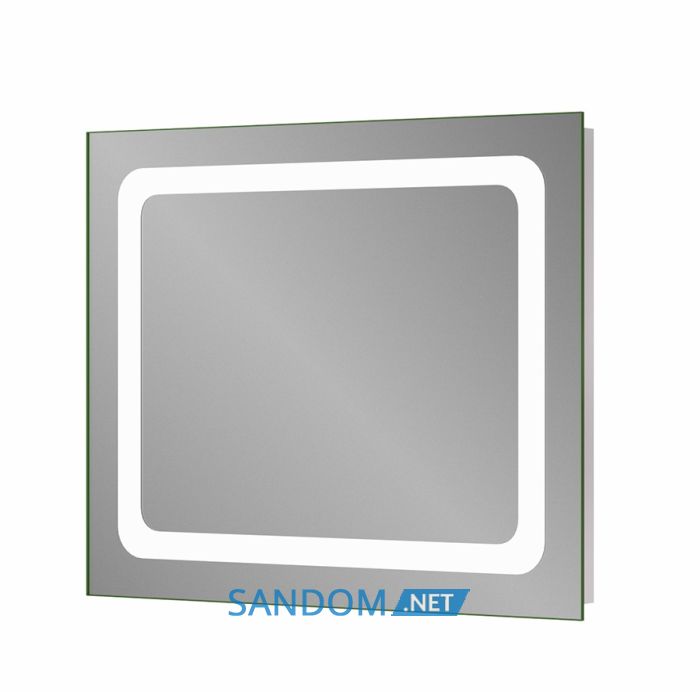 Зеркало в ванную Sanwerk Lava Hella 90х65 с LED подсветкой