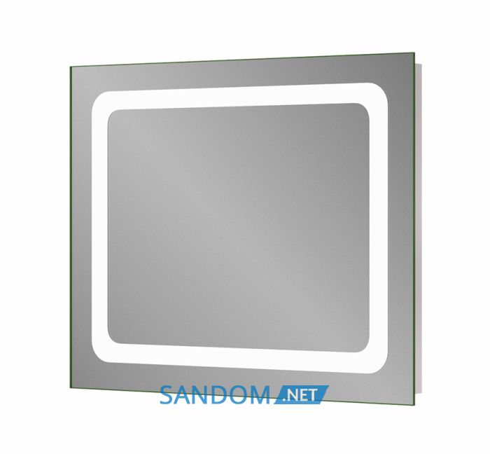 Зеркало в ванную Sanwerk Lava Hella 100х65 с LED подсветкой