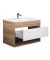 Тумба з умивальником Мойдодир Oslo Wood 80