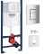  Інсталяція для унітазу Grohe Rapid SL 3 в 1 3884000G з кнопкою 38732000