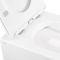 Унітаз підвісний Qtap Robin QT1333046ENRW безободковий з сидінням Slim Soft-close