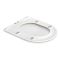 Унітаз підвісний Qtap Robin QT1333046ENRW безободковий з сидінням Slim Soft-close