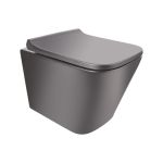 Унітаз підвісний Qtap Tern QT1733052ERMB безободковий з сидінням Soft-close