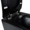 Унітаз підвісний Qtap Scorpio QT1433053ERMB безободковий з сидінням Soft-close