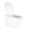 Унитаз подвесной Qtap Robin QT13332141ERW безободковый с сиденьем Slim Soft-close