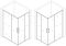 Душевая кабина Bravo Notec N120FS 120x80x185 без поддона