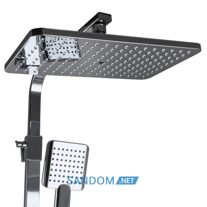Душевая система Globus Lux ALFA GLAL-1007 со смесителем с поворотным изливом
