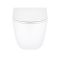 Унитаз подвесной Qtap Robin QT13332141ERW безободковый с сиденьем Slim Soft-close