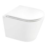 Унітаз підвісний Qtap Scorpio QT1433053ERW безободковий з сидінням Soft-close