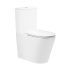Унитаз-компакт Qtap Scorpio QT14222125ARW без ободка с сиденьем Soft-close