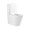 Унитаз-компакт Qtap Scorpio QT14222125ARW без ободка с сиденьем Soft-close