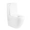 Унитаз-компакт Qtap Robin QT13222141ARW без ободка с сиденьем Soft-close