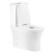 Унитаз-компакт Qtap Virgo безободковый с сиденьем Soft-close QT18222169ARW