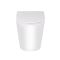 Унитаз напольный Qtap Swan безободковый с сиденьем Soft-close QT16223178W
