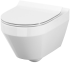 Унітаз підвісний Cersanit Crea Clean On S701-403 з сидінням Slim slow-closing