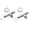 Кран угловой Laris 1/2" - 1/2" Удлиненный 2шт. (ZZ-5101)