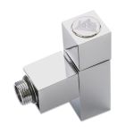 Кран угловой Laris 1/2" - 1/2" Кватро 2шт. (LX-855)