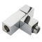 Кран угловой Laris 1/2" - 1/2" Кватро 2шт. (LX-855)