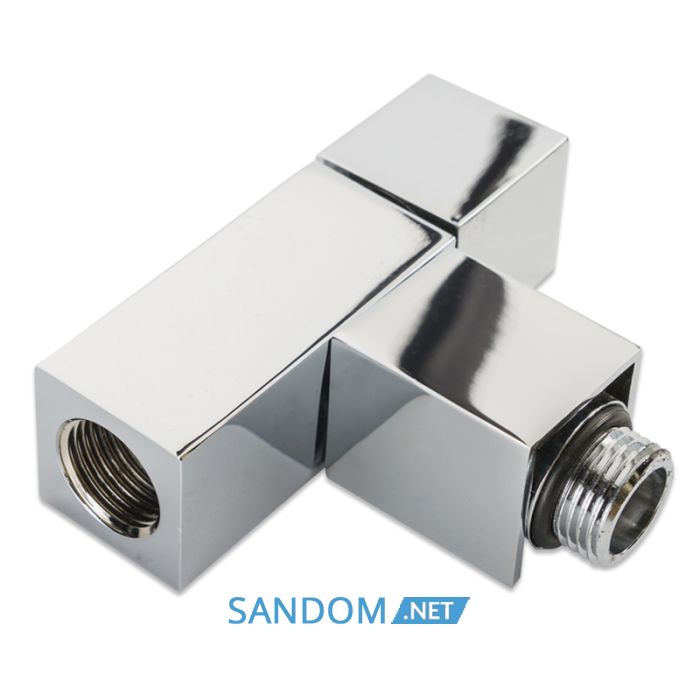 Кран угловой Laris 1/2" - 1/2" Кватро 2шт. (LX-855)