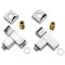 Кран угловой Laris 1/2" - 1/2" Кватро 2шт. (LX-855)