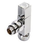 Кран угловой Laris 1/2" - 3/4" Кватро Классик 2шт. (LX-851)