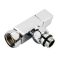 Кран угловой Laris 1/2" - 3/4" Кватро Классик 2шт. (LX-851)