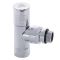 Кран угловой Laris Обычный 1/2" - 1/2" 2шт. (ZZ-4702)