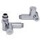 Кран угловой Laris Под ТЭН 1/2" - 1/2" 2шт. (LX-2044)