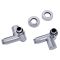 Кран угловой Laris Под ТЭН 1/2" - 1/2" 2шт. (LX-2044)