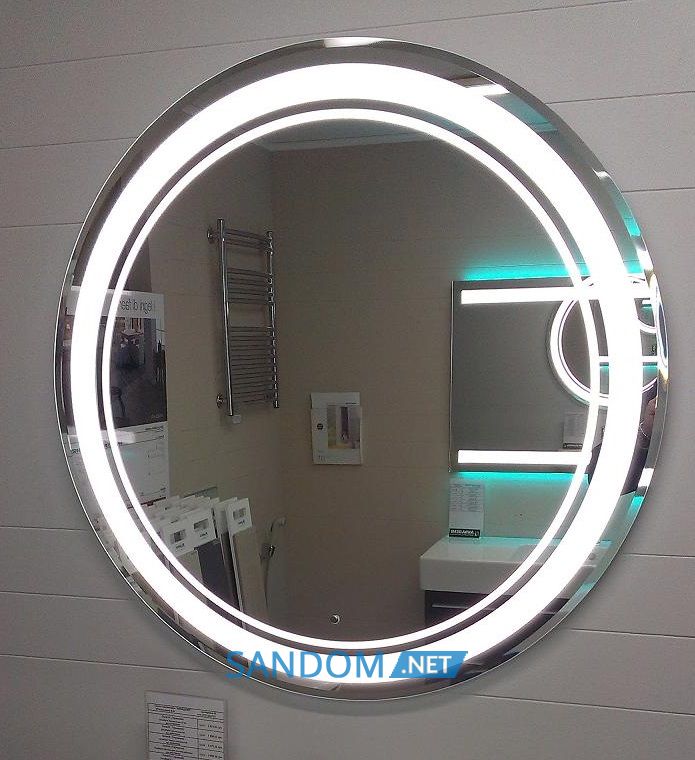 Зеркало Liberta Lima с LED-подсветкой круглое