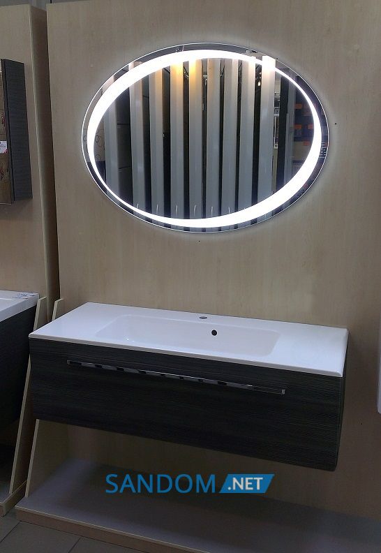 Зеркало Liberta Valensia с LED-подсветкой овальное
