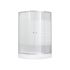 Душова кабіна Lidz Wieza SC80x80.SAT.LOW.L з низьким піддоном, скло Linie