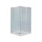 Душевая кабина Lidz Wawel SC80x80.SAT.LOW.FR на мелком поддоне, матовое стекло