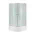 Душова кабіна Lidz Latwa SC80x80.SAT.HIGH.FR на глибокому піддоні, матове скло