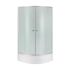 Душевая кабина Lidz Latwa SC80x80.SAT.MID.FR на среднем поддоне, матовое стекло