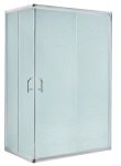 Душевая кабина Lidz Wawel SC100x80.SAT.LOW.FR без поддона, матовое стекло