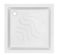 Душевая кабина Lidz Wawel SC80x80.SAT.LOW.FR на мелком поддоне, матовое стекло